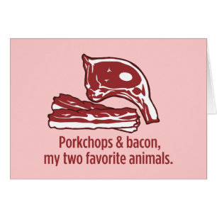 Porkchops u. Speck, meine zwei Lieblingstiere