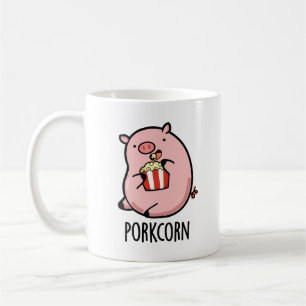Porkcorn Funny Popcorn Pun Kaffeetasse