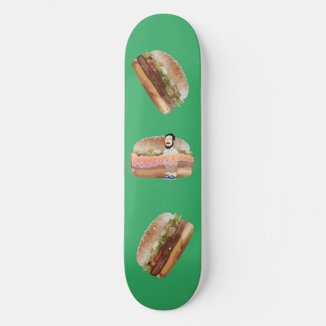 Porkotyler Skateboard (Vorderseite)