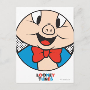 Porky Dotty-Symbol Postkarte