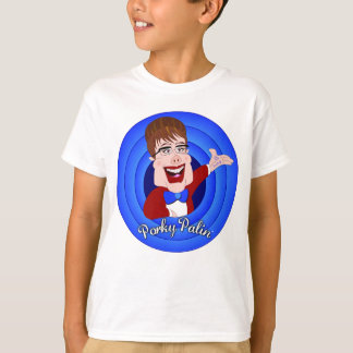 Porky Palin - Boys Ringer - 2 Seiten T-Shirt
