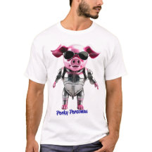 Porky Personas lustige Schweinecharakter