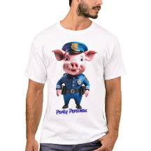 Porky Personas lustige Schweinecharakter