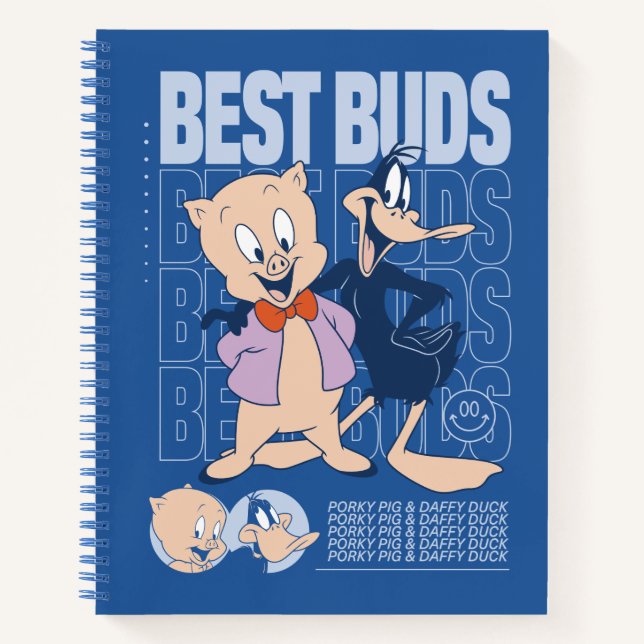 Porky Pig & DAFFY DUCK™ Best Buds Notizbuch (Vorderseite)