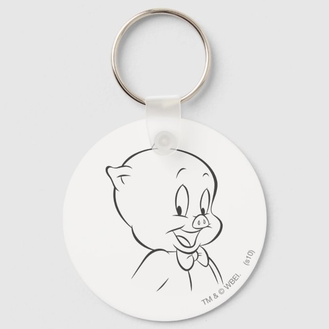 Porky Pig expressive 4 Schlüsselanhänger (Vorderseite)