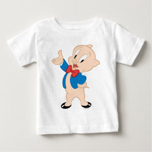 Porky Pig   Klassische Pose Baby T-shirt