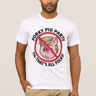 Porky Pig Party: Ein Party für die Regel T-Shirt