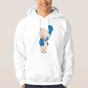 Porky Pig Winkender Hut Hoodie