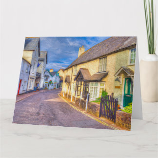 Porlock High Street Art Karte