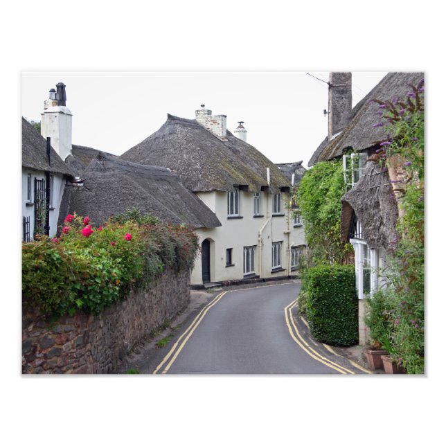 Porlock, Somerset Fotodruck (Vorne)