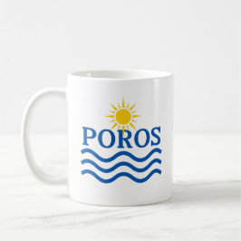 POROS Griechenland, Sun Waves Kaffeetasse