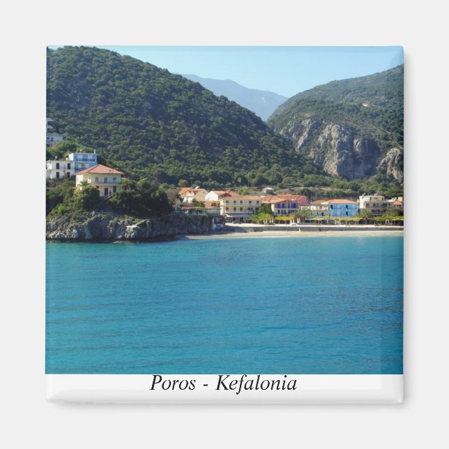 Poros - Kefalonia Magnet (Vorne)