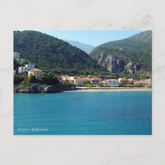Poros - Kefalonia Postkarte (Vorderseite)