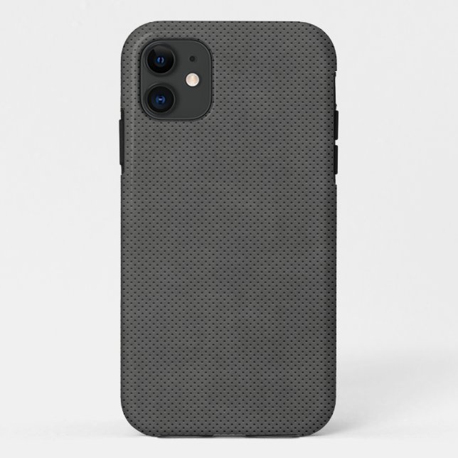 Porous Dark Metal Micro Muster Case-Mate iPhone C Hülle (Rückseite)