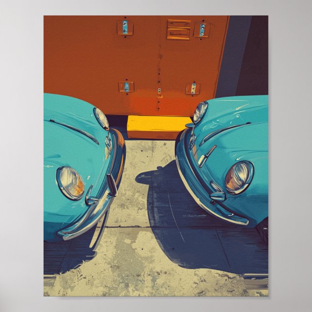 Porsche 356 poster (Vorne)