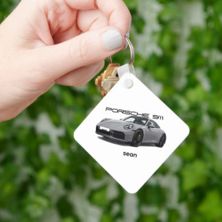 Porsche 911 GTS 2026 Keychain (PERSONALIZED) 992.2 Schlüsselanhänger