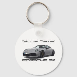 Porsche 911 (PERSONALISIERT) 992.2 Schlüsselanhänger