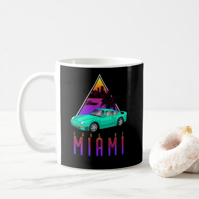 Porsche 959 kaffeetasse (Mit Donut)
