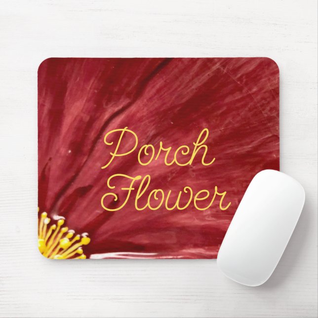 Porsche Blume / Original / Mousepad (Mit Mouse)
