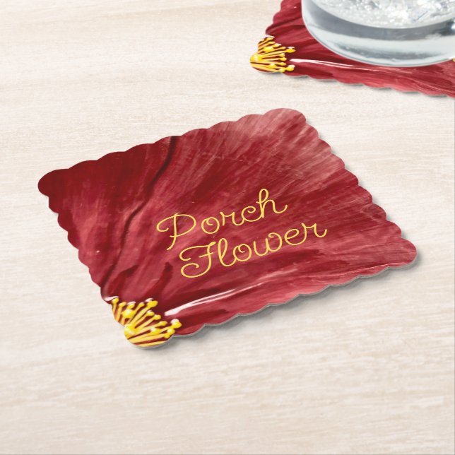 Porsche Blume / Original / Untersetzer (angewinkelt)