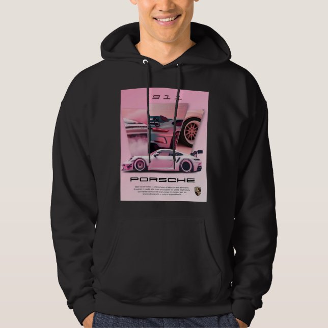 Porsche Hoodie für moderne Männer: Rev deinen Stil (Vorderseite)