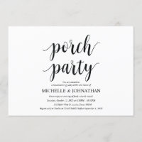 Porsche, Party, Party Einladungen