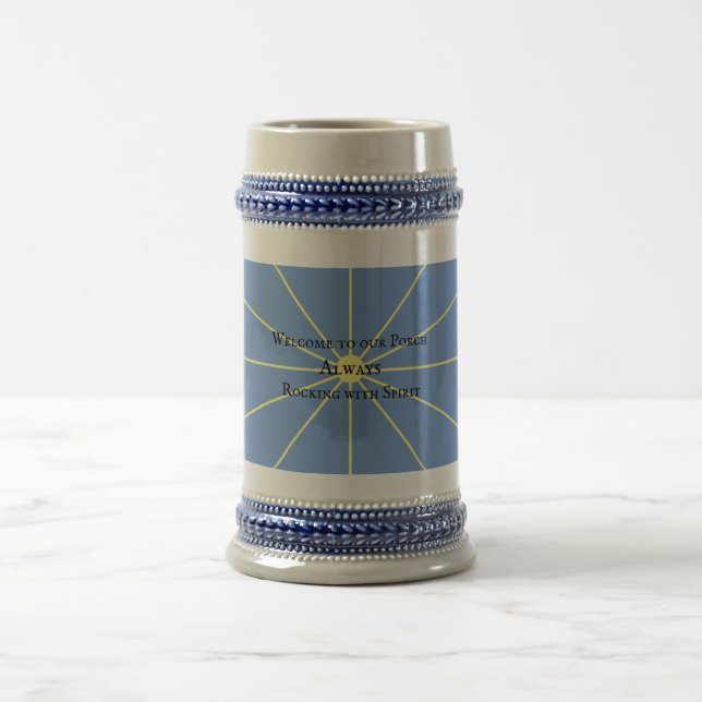 Porsche Spirit Variation | Blau | Beer Stein Bierglas (Mittel)