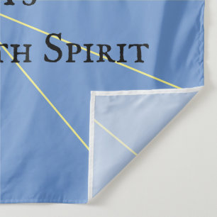 Porsche Spirit Variation Blau Tapestry Wandteppich