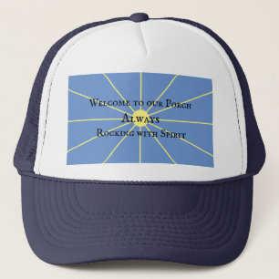 Porsche Spirit Variation Blau Trucker Hat Truckerkappe