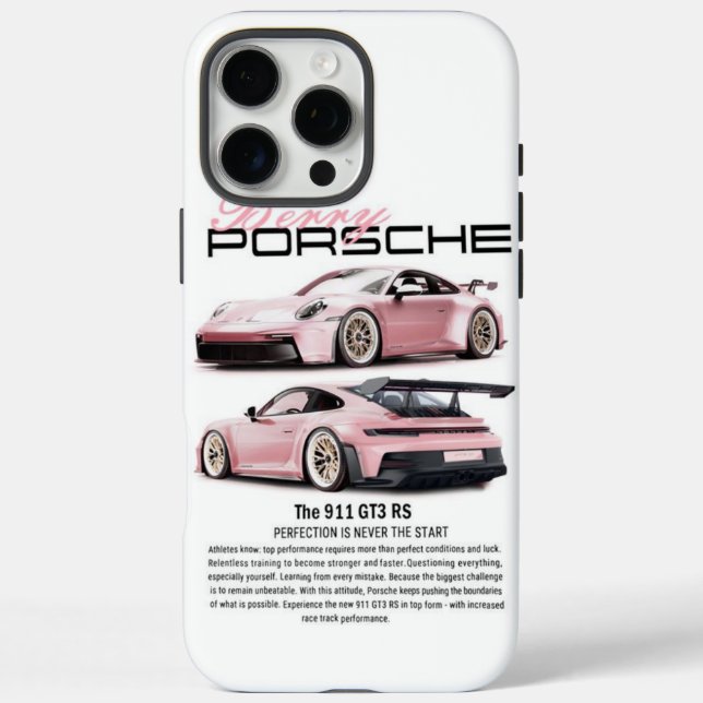 Porshe Rennsport Fall Case-Mate iPhone Hülle (Rückseite)