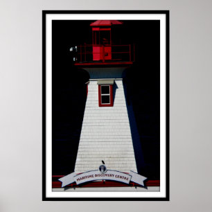 PORT ALBERNI Leuchtturm-Plakat Poster