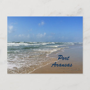 Port Aransas Beach in Texas Postkarte