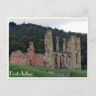 Port-Arthur-Reste Postkarte