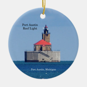 Port Austin Reef Light Ornament