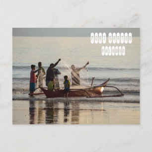 Port Barton in Palawan Postkarte