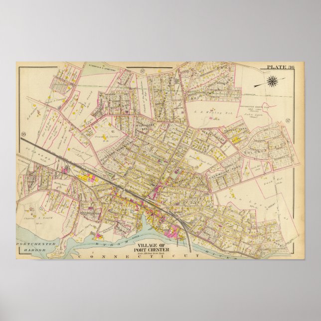 Port Chester, New York Poster (Vorne)