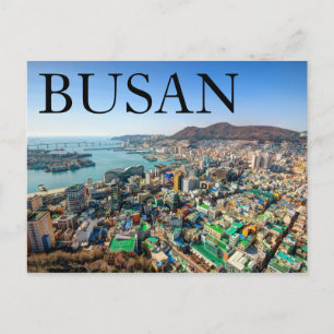 Port City Busan   Südkorea Postkarte
