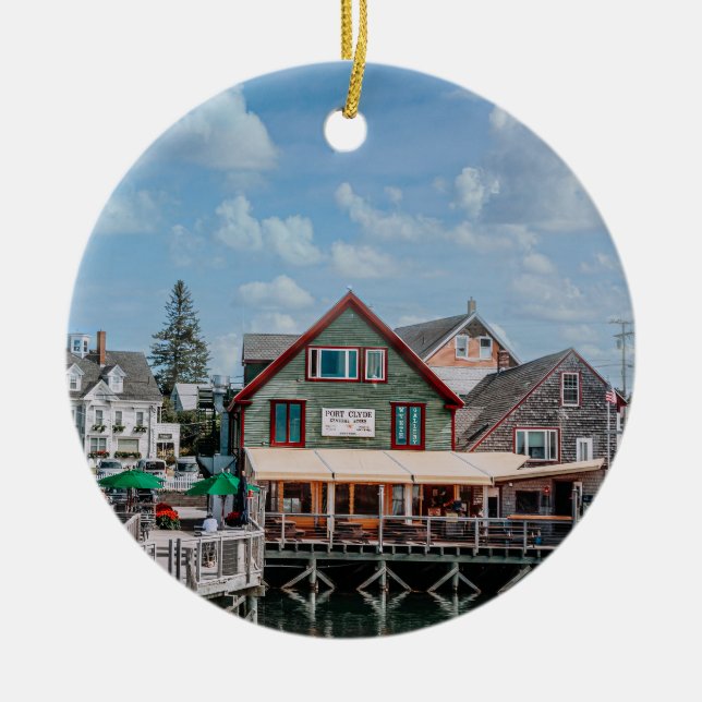 Port Clyde General Store Keramik Ornament (Vorne)