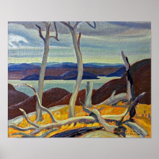 Port Coldwell Bay | Franklin Carmichael | Poster (Vorne)