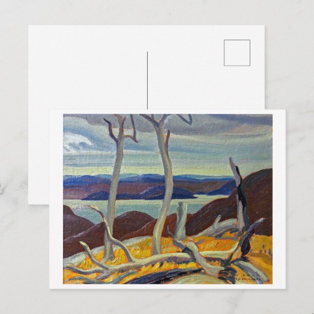 Port Coldwell Bay | Franklin Carmichael | Postkarte (Vorne/Hinten)