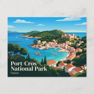 Port-Cros Nationalpark Frankreich Postkarte