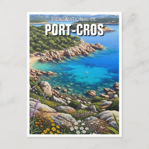 Port-Cros Nationalpark Frankreich Reisen Postkarte