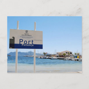 Port de Pollensa Postcard Postkarte