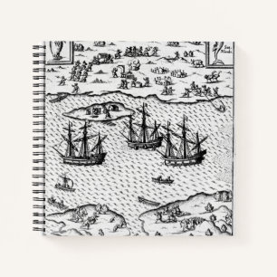 Port Desire 1626 (Gravieren) Notizbuch