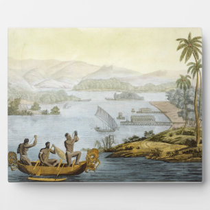 Port Dury, plate 75 from 'Le Costume Ancien et Mod Fotoplatte