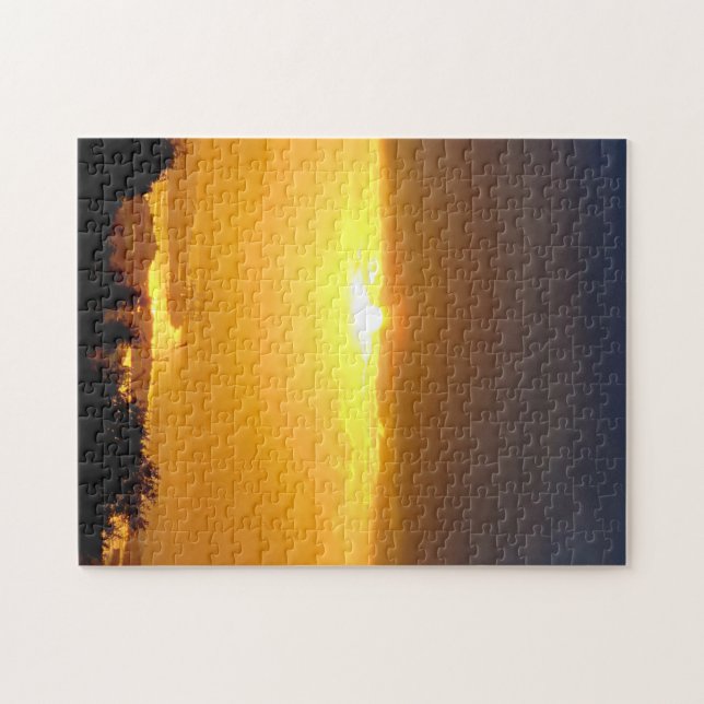 Port Glasgow Sunset Puzzle (Horizontal)