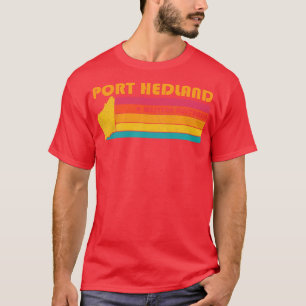 Port Hedland Western Australien Vintag Not leidend T-Shirt