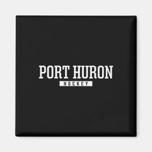Port Huron High School Eishockey  Magnet