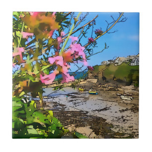 Port Isaac Cornwall Hafen Fisherman's Friends Fliese