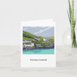 Port Isaac Notecard - mit anpassbarem Text Karte